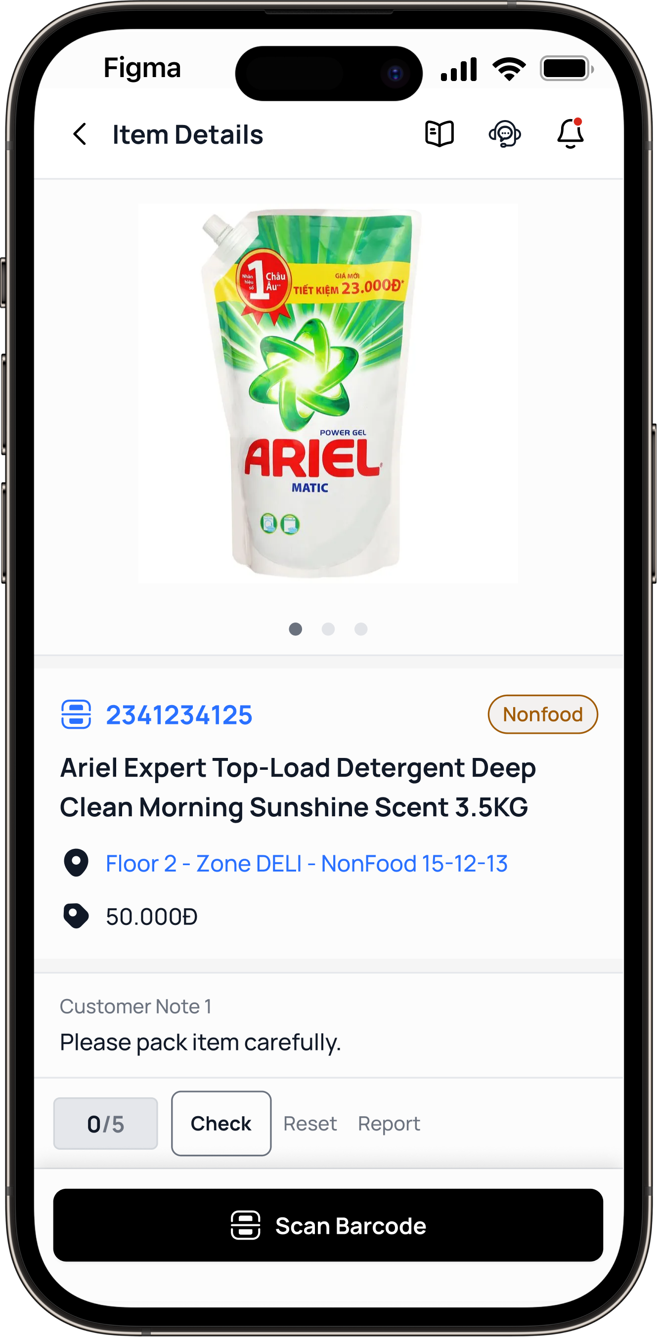 Mobile mockup