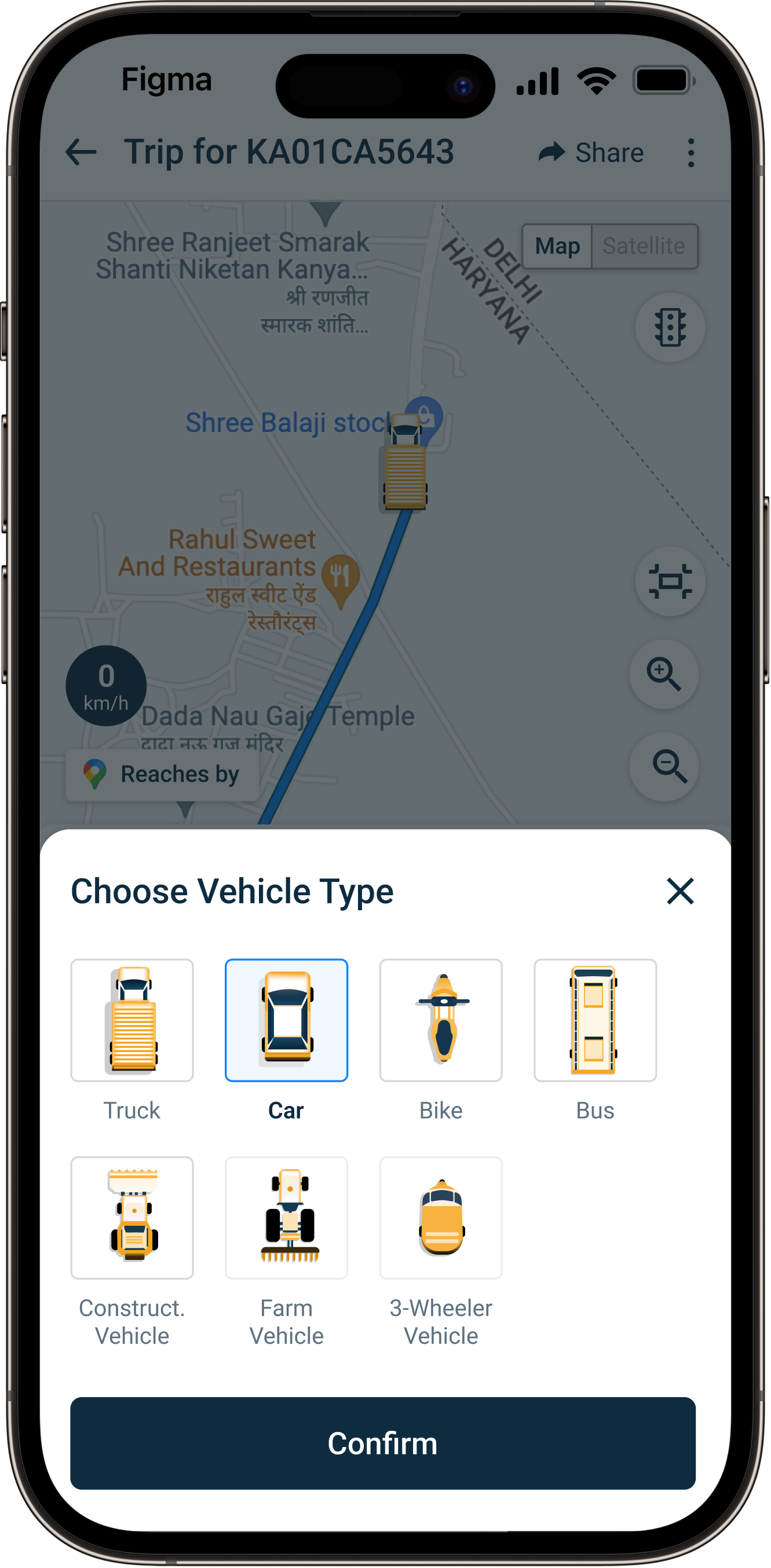 Mobile mockup