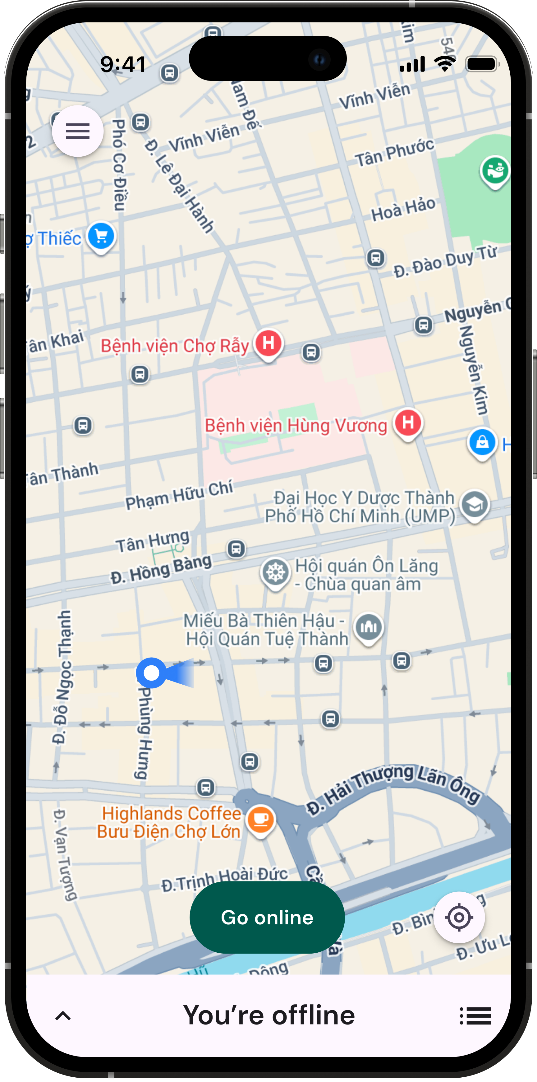 Delivery App Screen 1